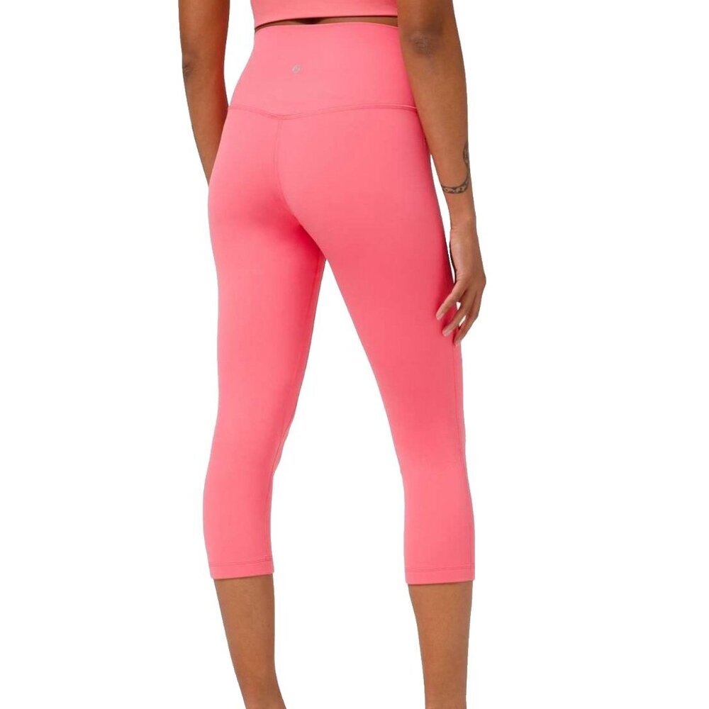 LULULEMON‎ Align Leggings Crop 21” Pant Guava Pink womans size 6 W6GHS